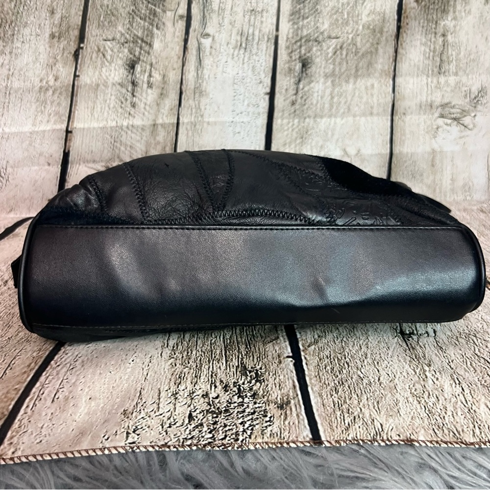 BOUTIQUE - genuine leather shoulder bag - Picture 5 of 11